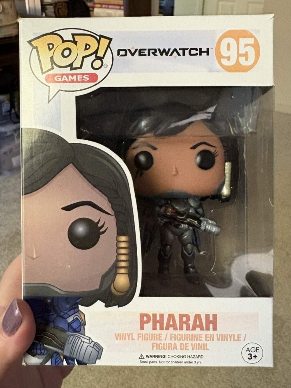 Funko Pop Overwatch Pharah Silver suit